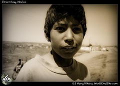 Desert boy, Mexico