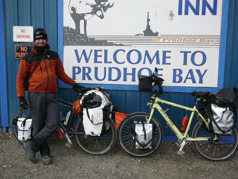 Prudhoe Bay Comienzo De La Dalton Highway Alaska